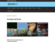 Tablet Screenshot of barra-bravas.com.ar